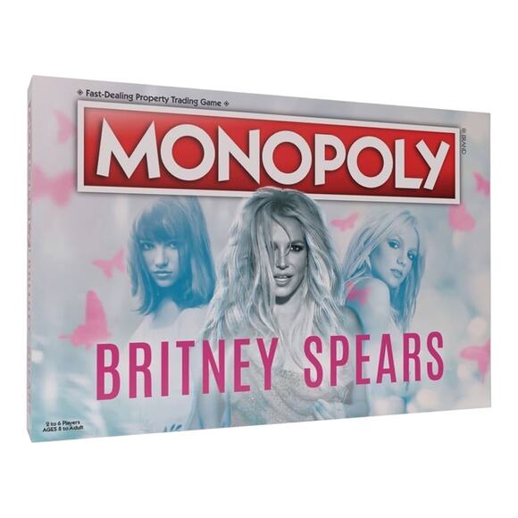 Sealed Collector’s Edition Monopoly: Britney Spears Edition Board Game - Picture 1 of 7